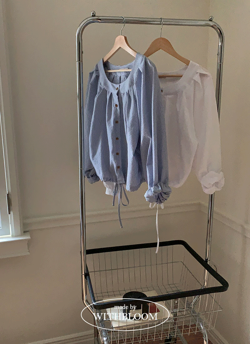 [MADE] islet puff blouse