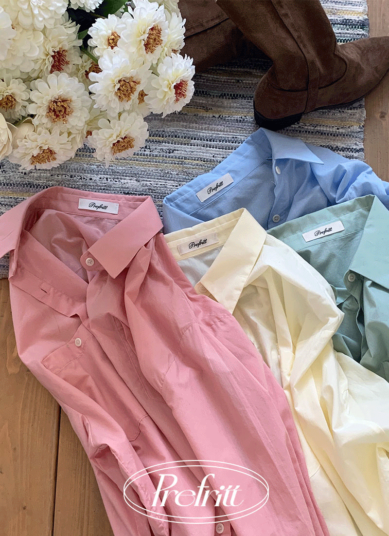 [PreFritt] Siena cotton shirt